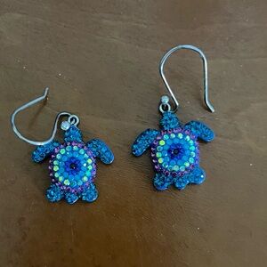 Turtle earrings